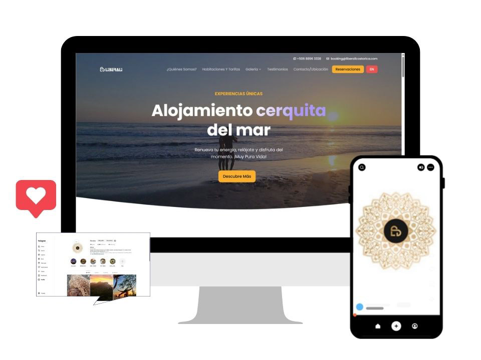 LiberaLi Branding - Logo Design - Website - Social-Media